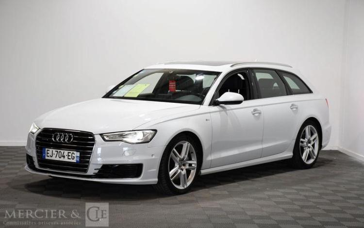 AUDI A6 BREAK BLANC EJ-704-EG