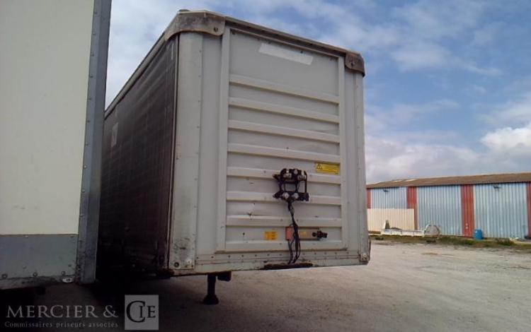 FRUEHAUF SEMI REMORQUE BACHE HAYON 3 ESSIEUX PTAC 38T GRIS EK-353-DL