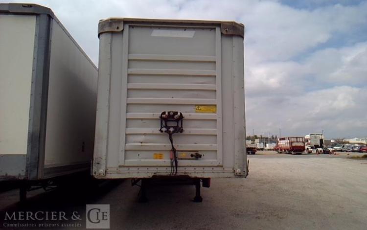 FRUEHAUF SEMI REMORQUE BACHE HAYON 3 ESSIEUX PTAC 38T GRIS EK-353-DL