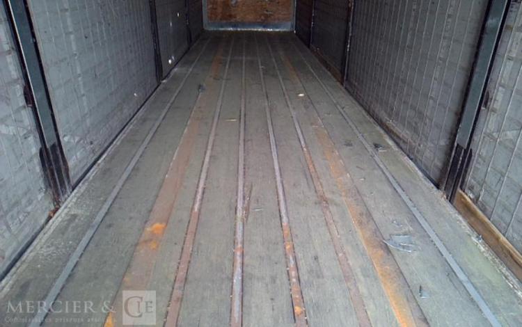 FRUEHAUF SEMI REMORQUE BACHE HAYON 3 ESSIEUX PTAC 38T GRIS EK-353-DL