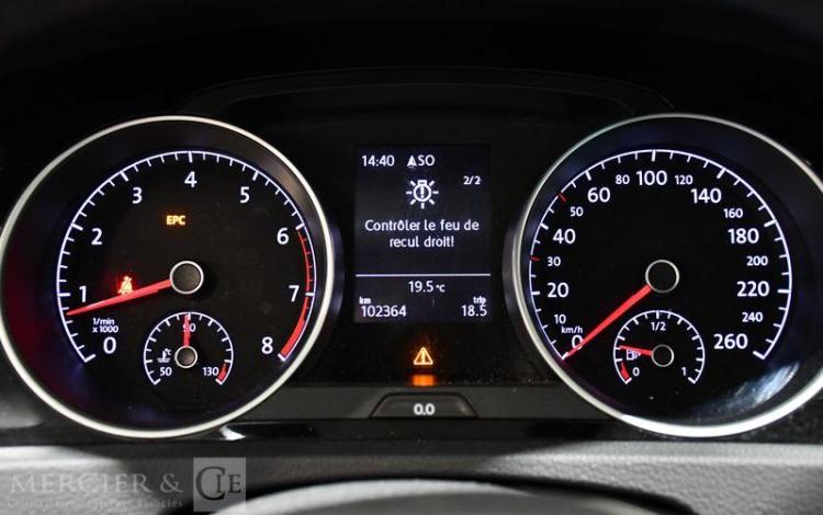 VOLKSWAGEN GOLF 1.4 TSI 125CH MATCH GRIS EK-855-GS