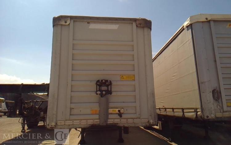 FRUEHAUF SEMI REMORQUE BACHE HAYON 3 ESSIEUX PTAC 38T GRIS EL-536-LL