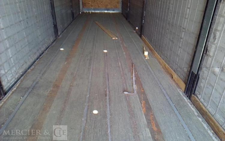 FRUEHAUF SEMI REMORQUE BACHE HAYON 3 ESSIEUX PTAC 38T GRIS EL-536-LL