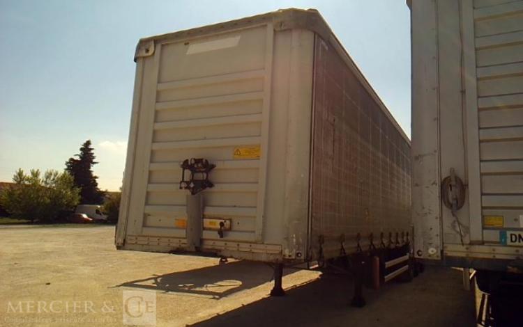 FRUEHAUF SEMI REMORQUE BACHE HAYON 3 ESSIEUX PTAC 38T GRIS EL-536-LL