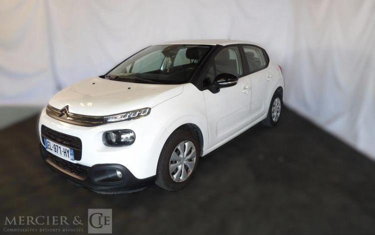 CITROEN C3 1.6 BLUEHDI 75CH FEEL BUSINESS S&S BLANC EL-971-HY
