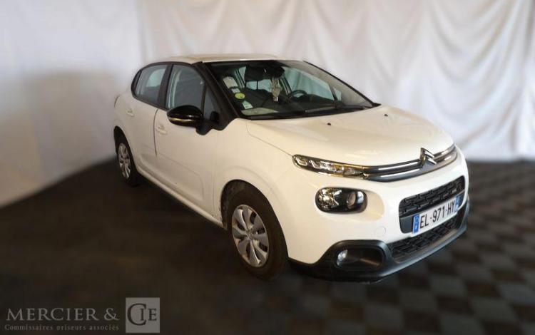 CITROEN C3 1.6 BLUEHDI 75CH FEEL BUSINESS S&S BLANC EL-971-HY