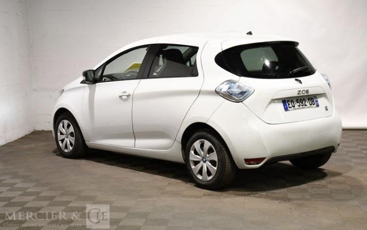 RENAULT ZOE R90 ZE 90 58PPM 40KWH LIFE BVA – CHARGE NORMALE BLANC EQ-592-DB