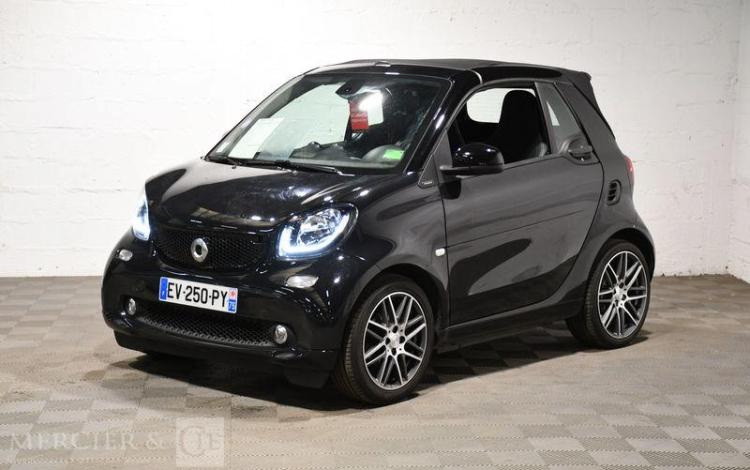 SMART FORTWO CABRIOLET 0.9 T 110 BRABUS TWINAMIC BVA NOIR EV-250-PY