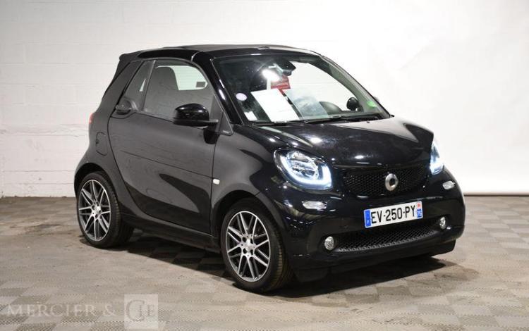 SMART FORTWO CABRIOLET 0.9 T 110 BRABUS TWINAMIC BVA NOIR EV-250-PY