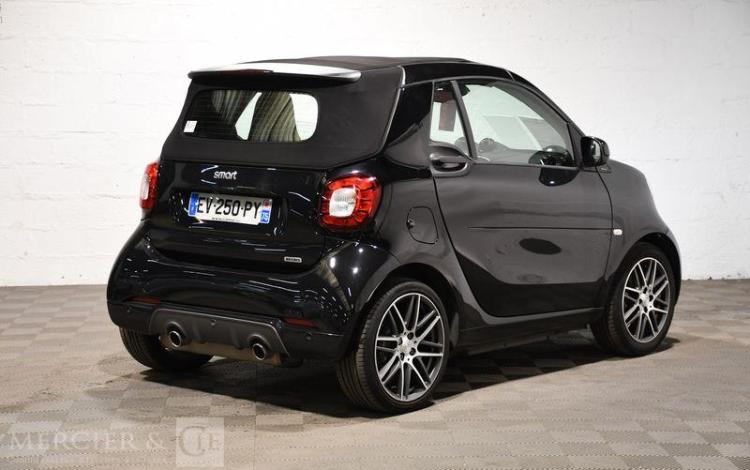 SMART FORTWO CABRIOLET 0.9 T 110 BRABUS TWINAMIC BVA NOIR EV-250-PY
