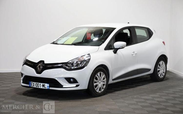 RENAULT CLIO IV STE 1.5 DCI 75 AIR MEDIANAV ENERGY BLANC EX-001-ML