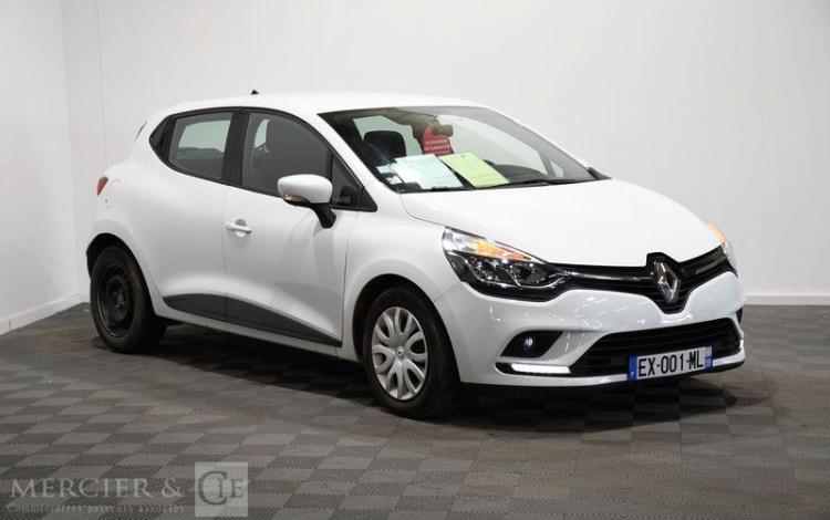 RENAULT CLIO IV STE 1.5 DCI 75 AIR MEDIANAV ENERGY BLANC EX-001-ML