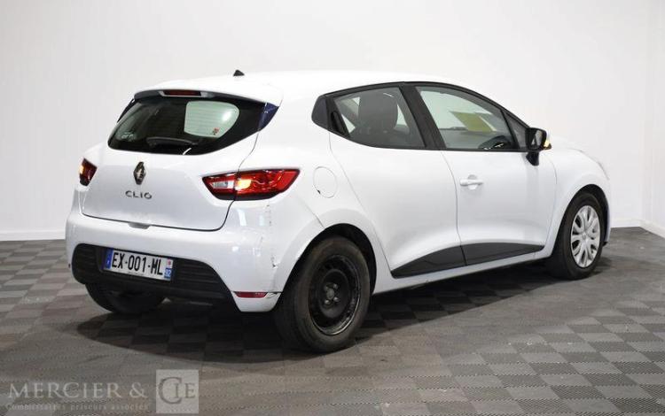 RENAULT CLIO IV STE 1.5 DCI 75 AIR MEDIANAV ENERGY BLANC EX-001-ML