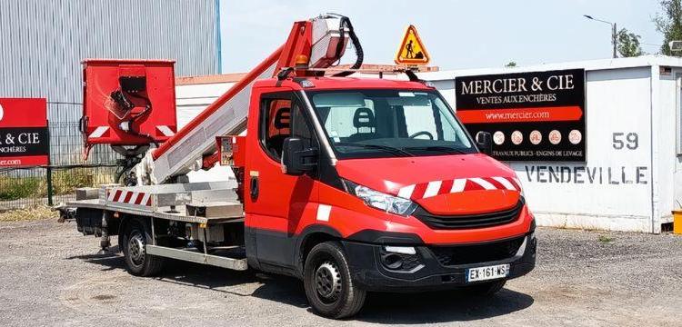 MULTITEL DAILY  AVEC NACELLE 20M – ROUGE EX-161-WS