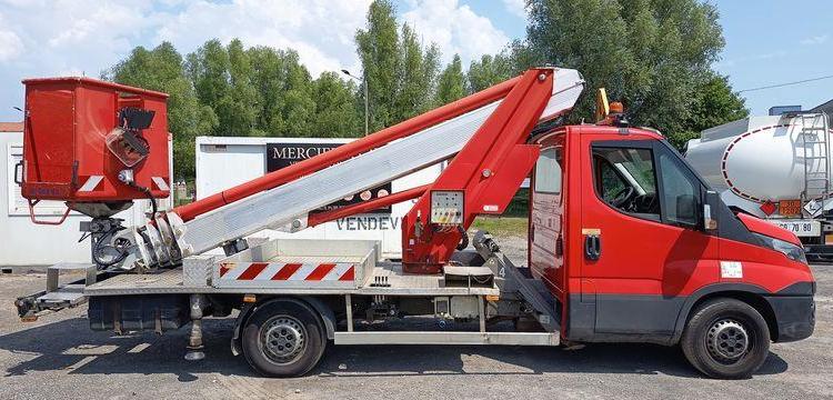 MULTITEL DAILY  AVEC NACELLE 20M – ROUGE EX-161-WS