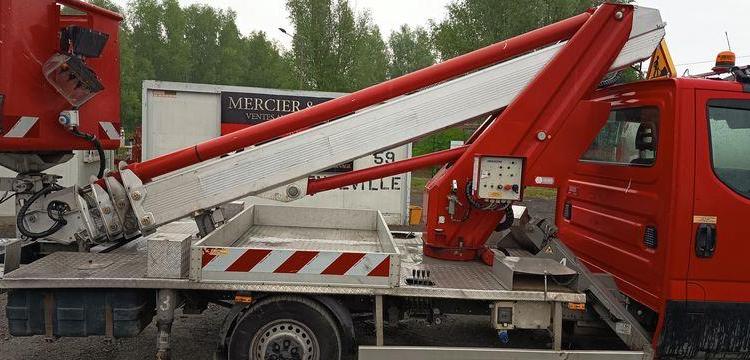 MULTITEL DAILY  AVEC NACELLE 20M – ROUGE EX-161-WS