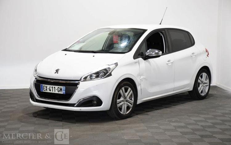 PEUGEOT 208 STYLE PURE TECH 82 BLANC EX-411-GM