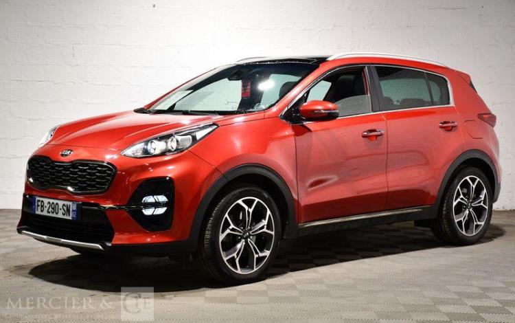 KIA SPORTAGE 1,6 CRDI 135 GT LINE PREMIUM 4X2 DCT BVA ISG ROUGE FB-290-SN