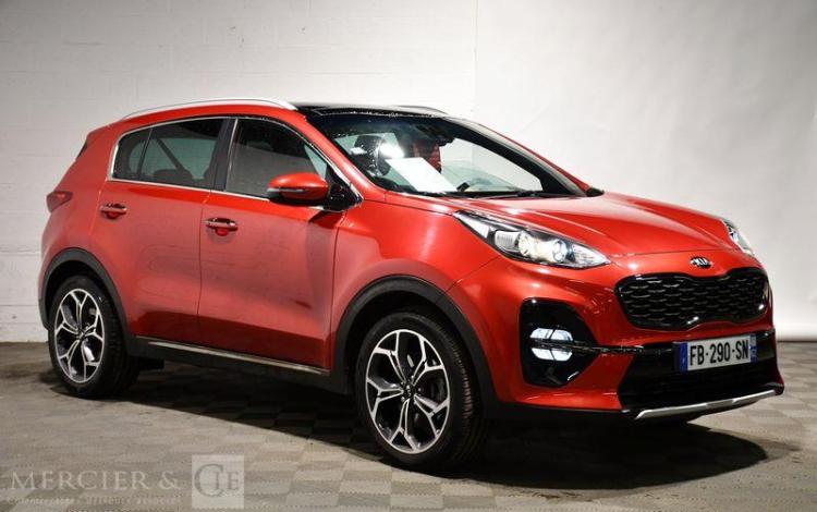 KIA SPORTAGE 1,6 CRDI 135 GT LINE PREMIUM 4X2 DCT BVA ISG ROUGE FB-290-SN