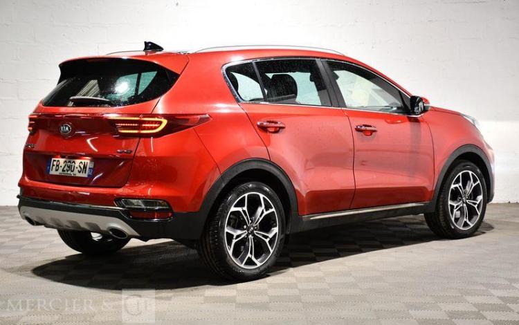 KIA SPORTAGE 1,6 CRDI 135 GT LINE PREMIUM 4X2 DCT BVA ISG ROUGE FB-290-SN