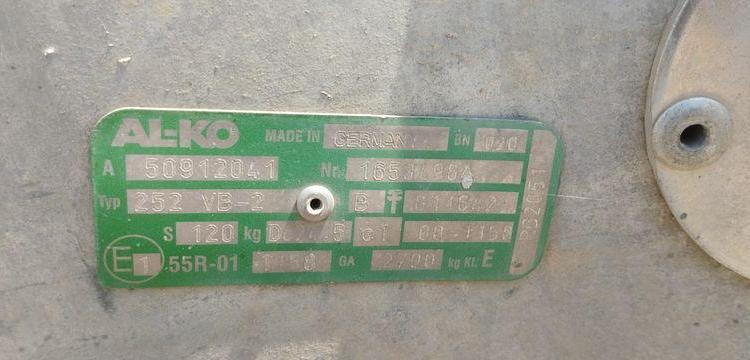 HUBIERE REMORQUE PORTE ENGIN 2 ESSIEUS – PTAC : 2,5 TONNES – ANNEE 2019  FD-949-LT
