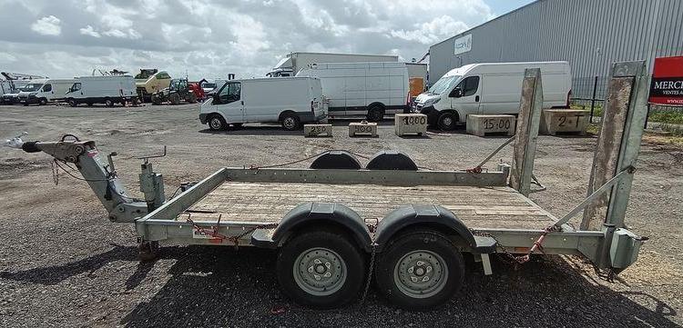 ECIM REMORQUE PORTE ENGIN 2 ESSIEUX PTAC 3T5 – ANNEE 2019  FE-850-RB
