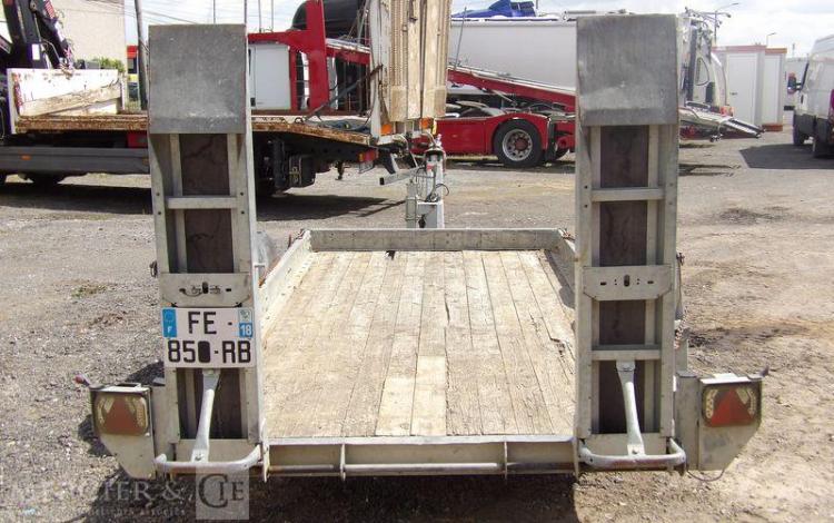 ECIM REMORQUE PORTE ENGIN 2 ESSIEUX PTAC 3T5 – ANNEE 2019  FE-850-RB