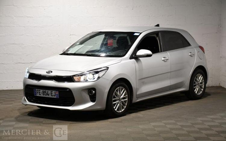 KIA RIO 1.0 T-GDI 120 DESIGN vente à pro immat suspendue immo administrative GRIS FE-854-EJ