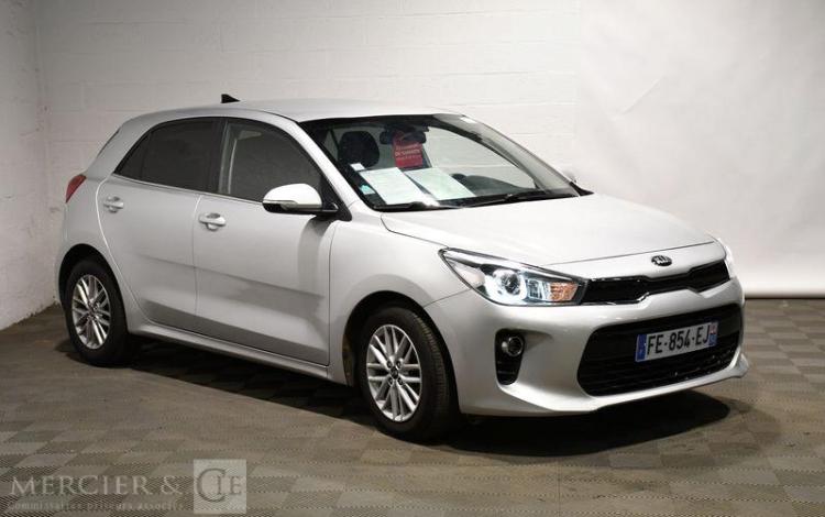 KIA RIO 1.0 T-GDI 120 DESIGN vente à pro immat suspendue immo administrative GRIS FE-854-EJ