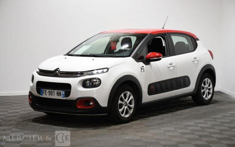 CITROEN C3 1,2 80CH PURETECH GRAPHIC BLANC FE-991-NN