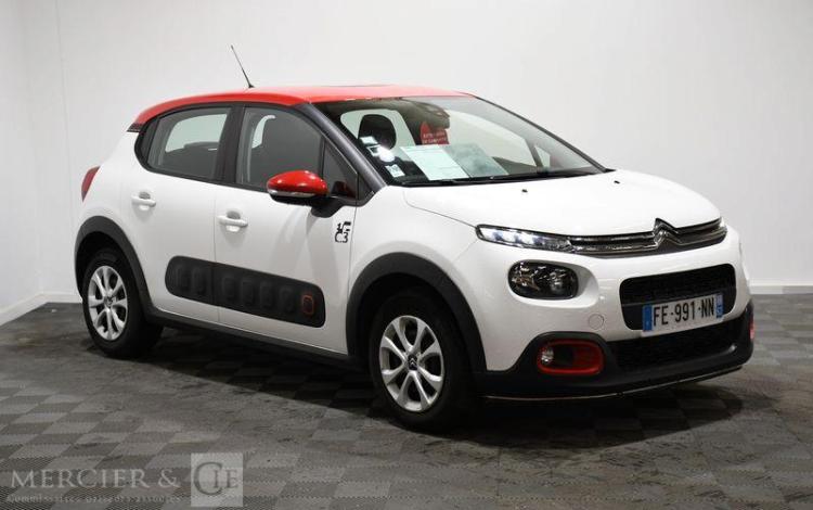 CITROEN C3 1,2 80CH PURETECH GRAPHIC BLANC FE-991-NN