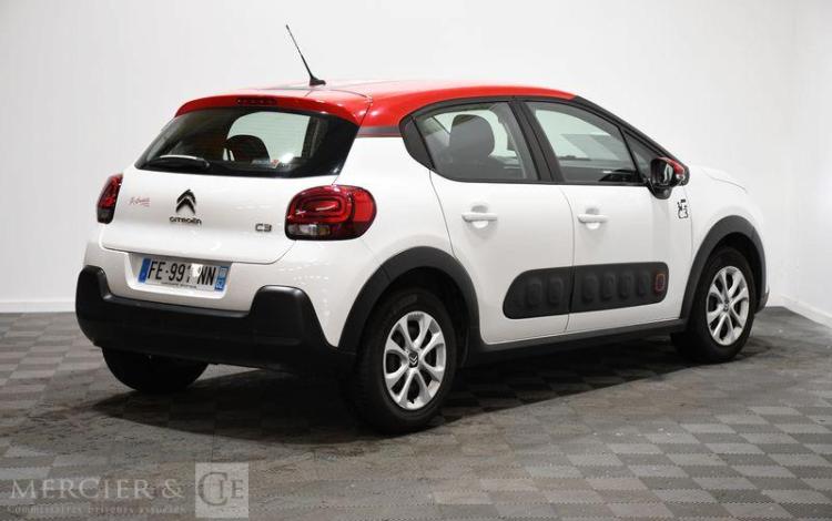CITROEN C3 1,2 80CH PURETECH GRAPHIC BLANC FE-991-NN