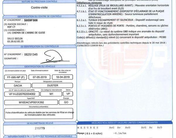 DACIA DUSTER 1.5 BLUEDCI 115 PRESTIGE 4X2 BLEU FF-095-NP