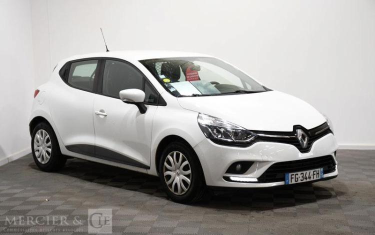 RENAULT CLIO IV STE 1.5 DCI 90 AIR MEDIANAV BLANC FG-344-FH