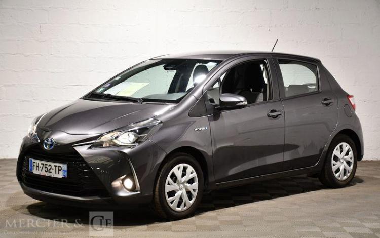 TOYOTA YARIS 1.5 VVTI 100H 75 HYBRID FRANCE BUSINESS BVA GRIS FH-752-TP