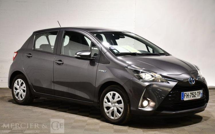 TOYOTA YARIS 1.5 VVTI 100H 75 HYBRID FRANCE BUSINESS BVA GRIS FH-752-TP
