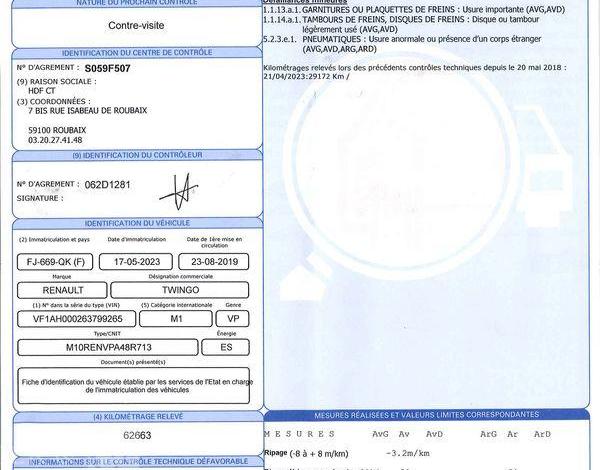 RENAULT TWINGO INTENS TCE 95 GRIS FJ-669-QK