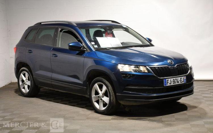 SKODA KAROQ 1.6 TDI 116ch BUSINESS DSG7 BLEU FJ-974-EJ