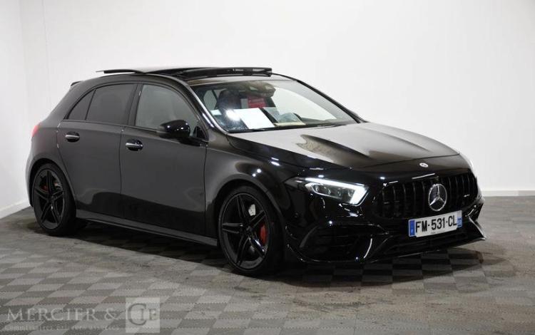 MERCEDES CLASSE A 45 S AMG 2,0 4MATIC+ SPEEDSHIFT 421CH NOIR FM-531-CL