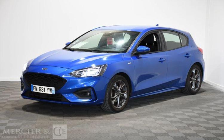 FORD FOCUS 1.0 ECOBOOST SCTI 125CH TITANIUM-X S&S BLEU FM-631-YW