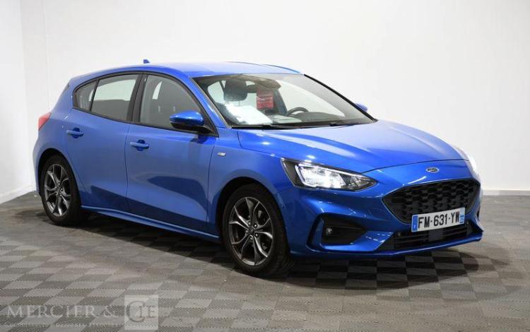 FORD FOCUS 1.0 ECOBOOST SCTI 125CH TITANIUM-X S&S BLEU FM-631-YW
