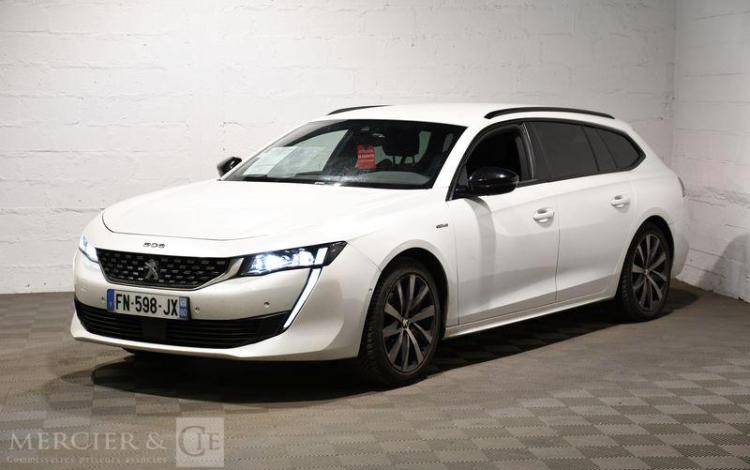 PEUGEOT 508 SW GENERATION-II SW 1.6 PURETECH 180 GT LINE EAT BLANC FN-598-JX