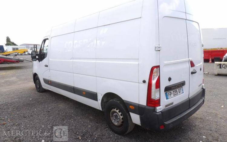 RENAULT MASTER3 PHASE 2 TRACTION FOURGON L3 2,3DCI 16V ENERGY 136CV – DIESEL – 343965 KM BLANC FP-035-AT