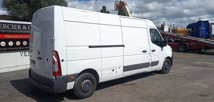 RENAULT MASTER3 PHASE 2 TRACTION FOURGON L3 2,3DCI 16V ENERGY 136CV – DIESEL – 343965 KM BLANC FP-035-AT