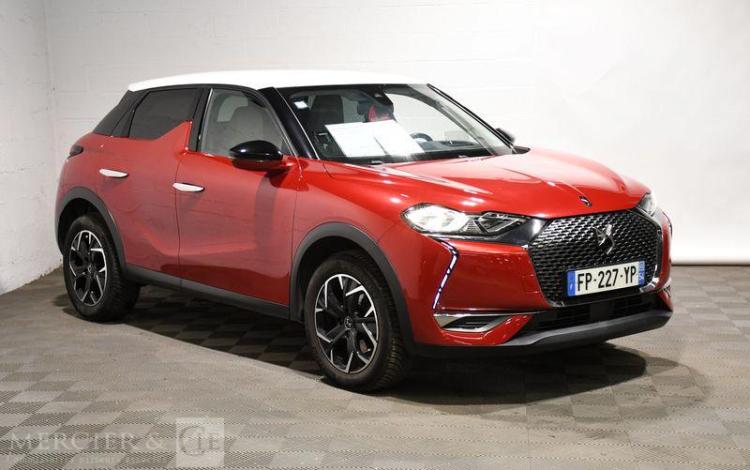 DS DS3 CROSSBACK PURE TECH 130 ROUGE FP-227-YP