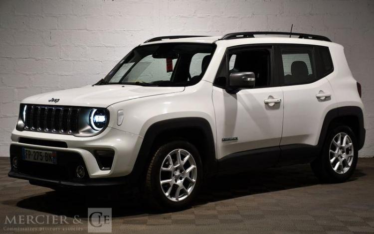 JEEP RENEGADE 1,0 T3 120CH LIMITED 2WD BLANC FP-275-BN