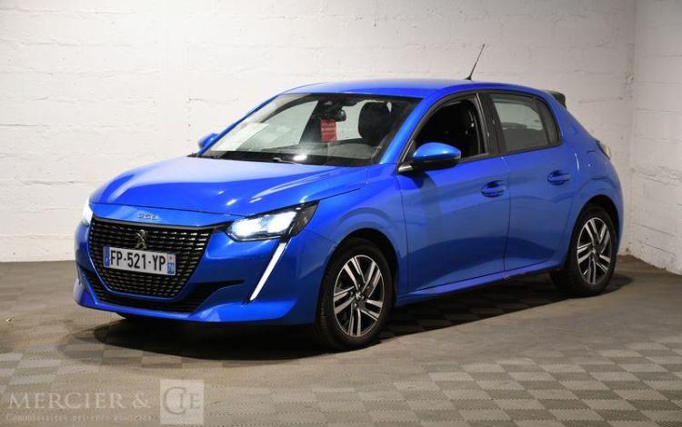 PEUGEOT 208 1.2 PURETECH 100ch ALLURE EAT8 BLEU FP-521-YP