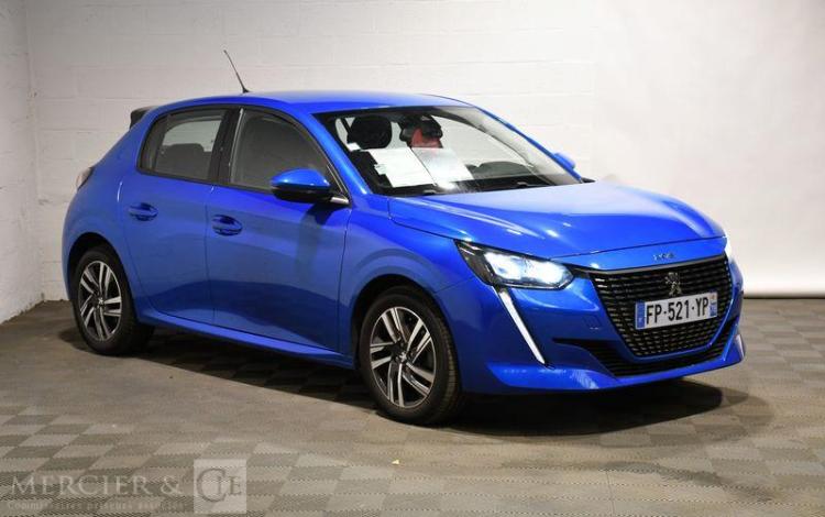 PEUGEOT 208 1.2 PURETECH 100ch ALLURE EAT8 BLEU FP-521-YP
