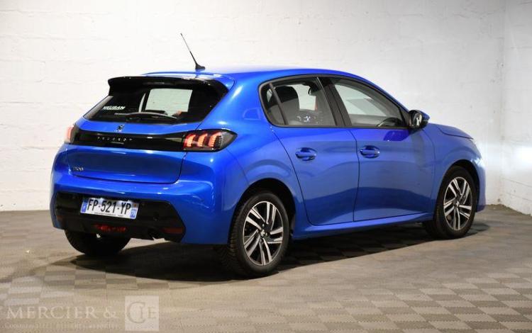 PEUGEOT 208 1.2 PURETECH 100ch ALLURE EAT8 BLEU FP-521-YP