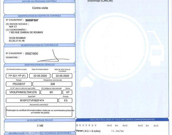 PEUGEOT 208 1.2 PURETECH 100ch ALLURE EAT8 BLEU FP-521-YP